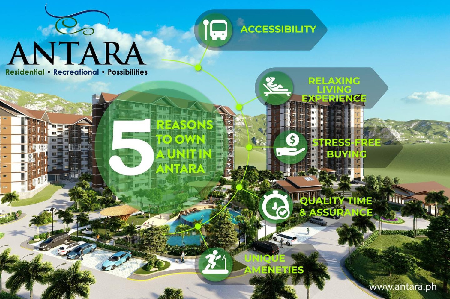Only 5 of the countless reasons why you should own a unit in Antara.jpg